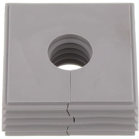 Conta-Clip Large Seal, 17.7 mm. H x 42.8 mm. W x 42.8 mm. L, Thermoplastic Elastomer 28576.6